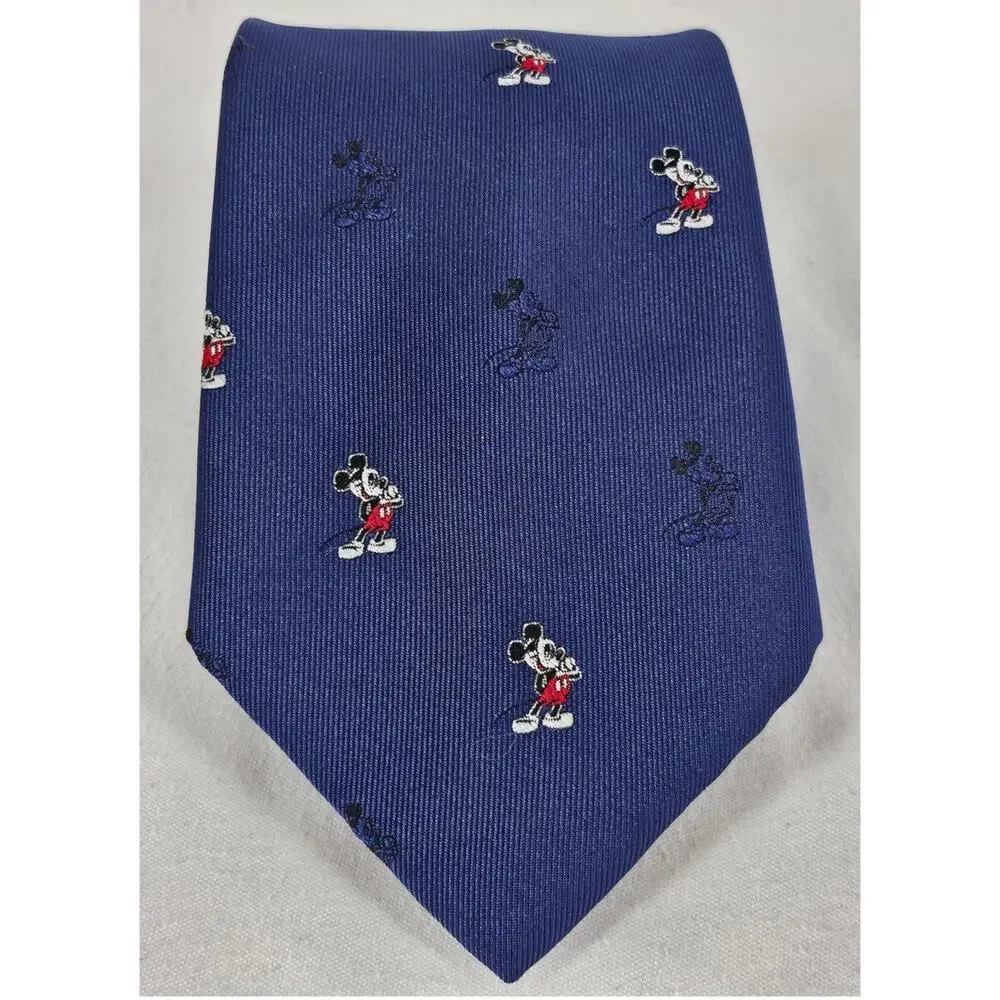 DISNEY BALANCINE PRESENTS THE TIE WORK MICKEY MOUSE MEN'S BLUE 3.5